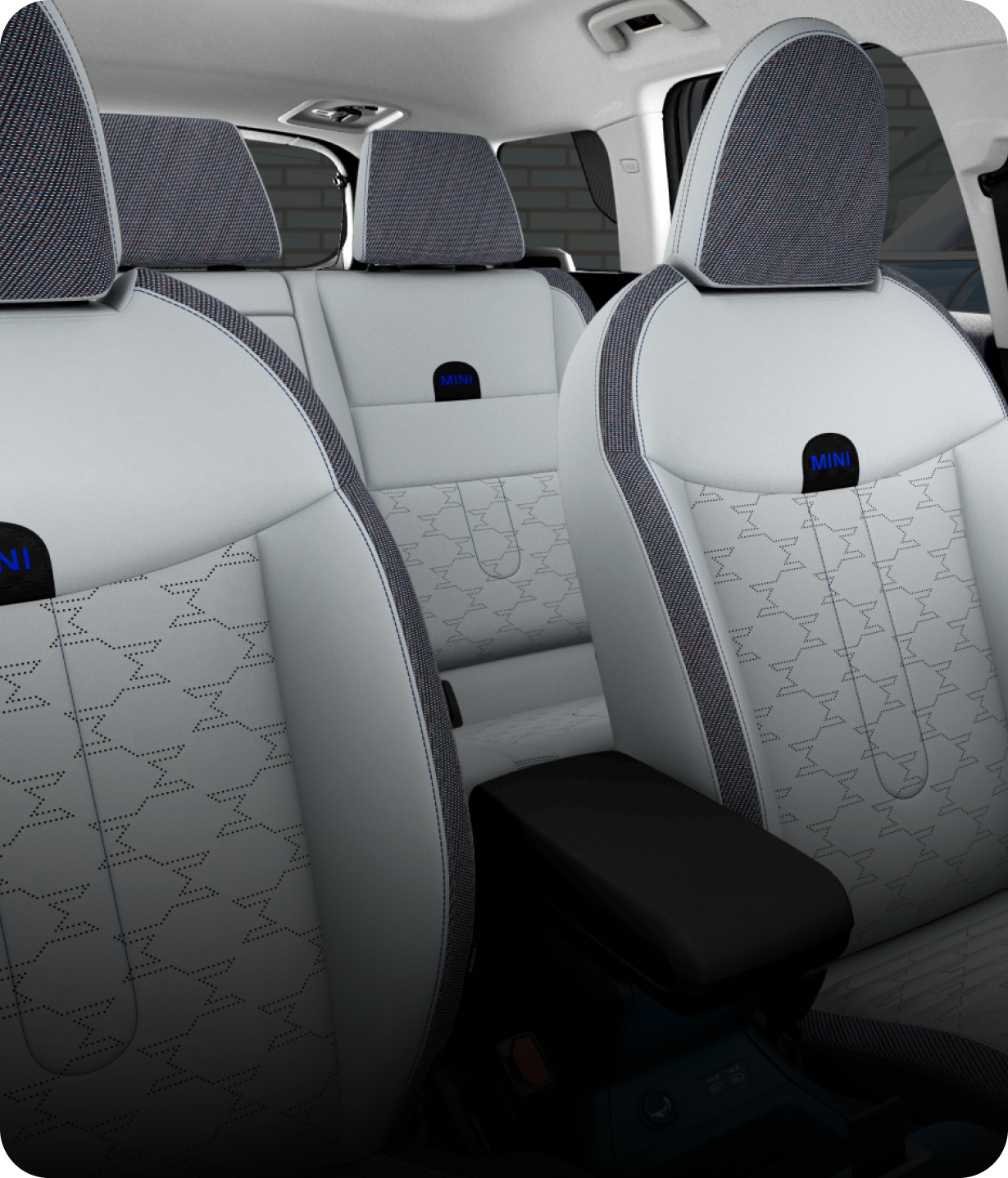 The Sport Seats of the MINI Countryman SE ALL4.