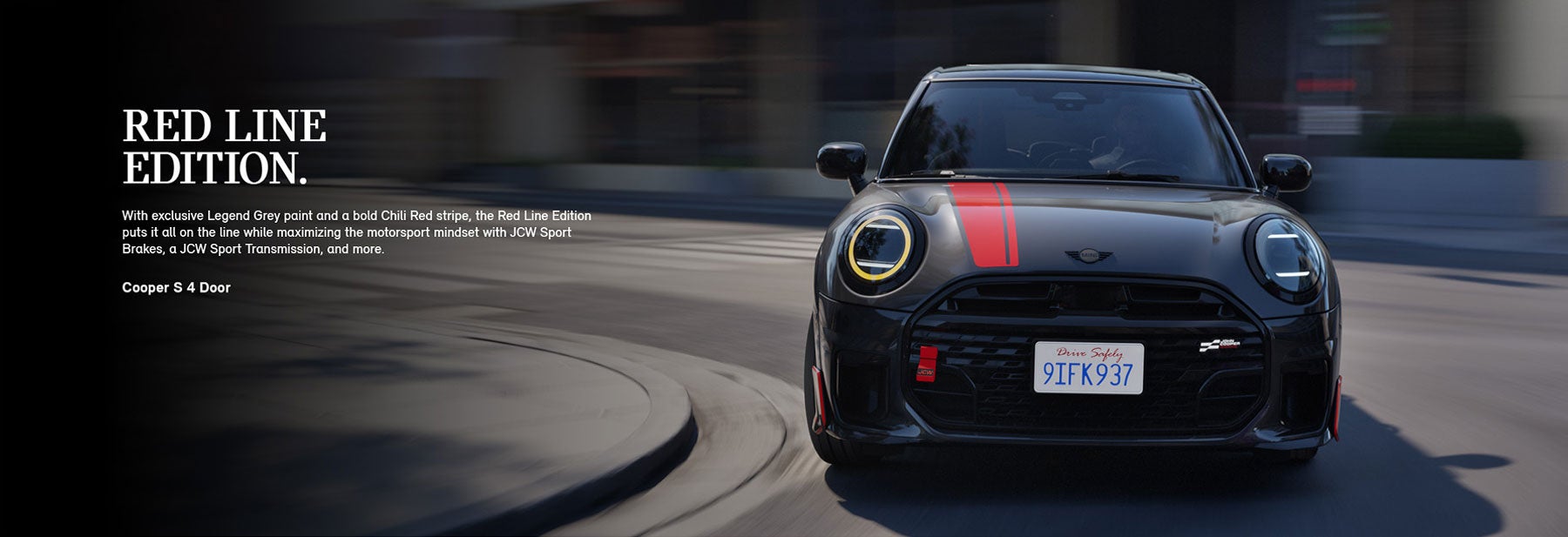 Front profile of 2026 Cooper S 4 Door